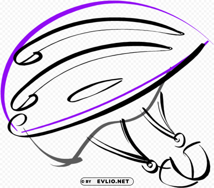 bike helmet PNG transparent graphics for download