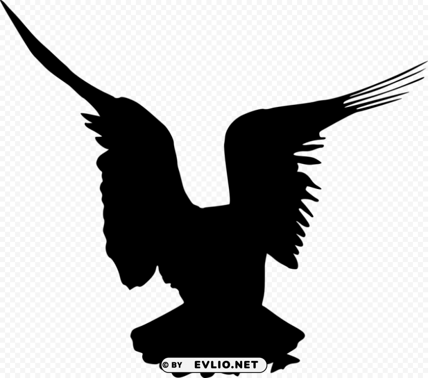 bird silhouette PNG graphics with clear alpha channel broad selection