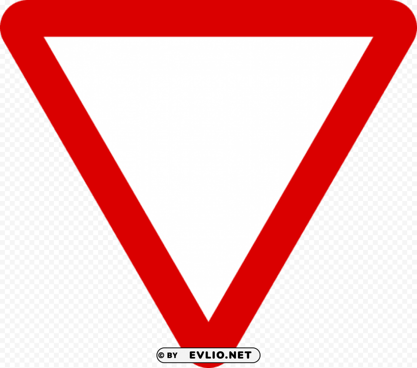 give way sign Free PNG images with alpha transparency comprehensive compilation