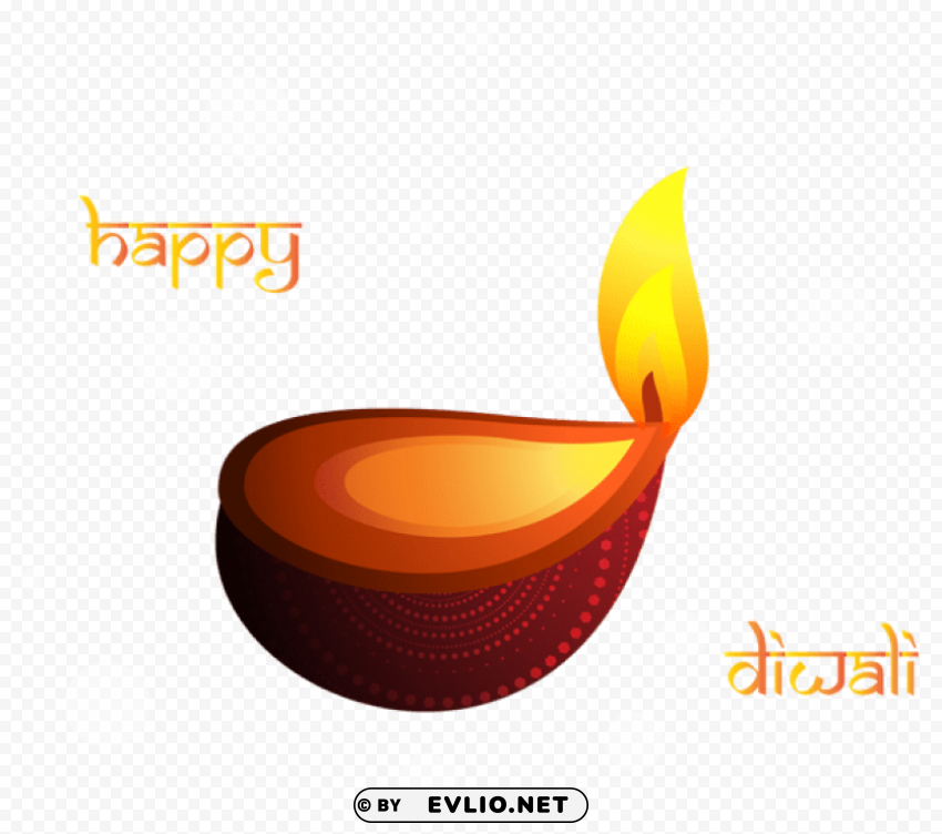 happy diwalidecoration Transparent Background Isolated PNG Figure clipart png photo - 2ca0303e