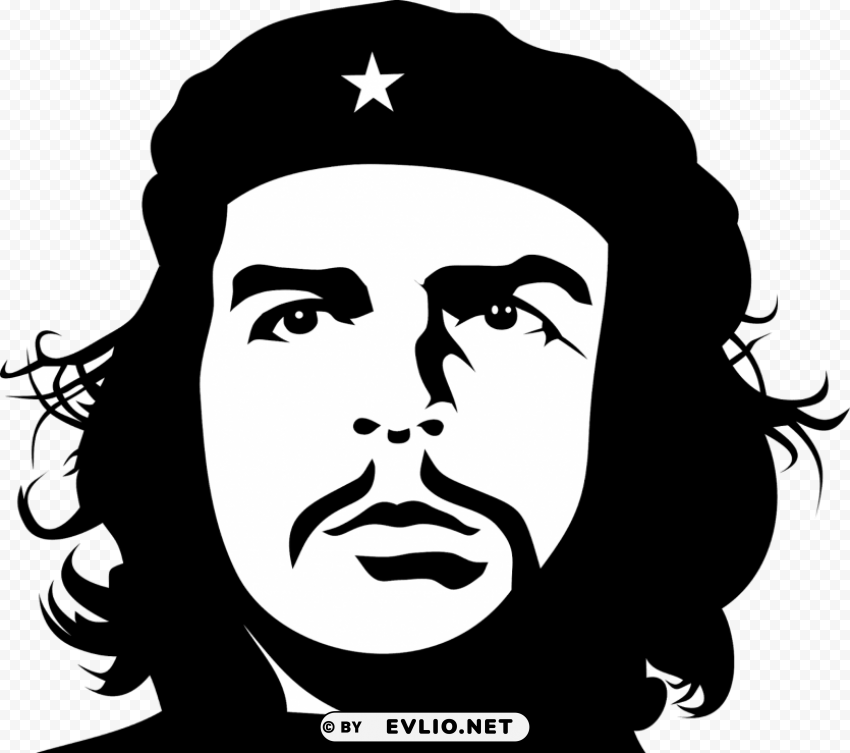 che guevara PNG images with alpha transparency selection