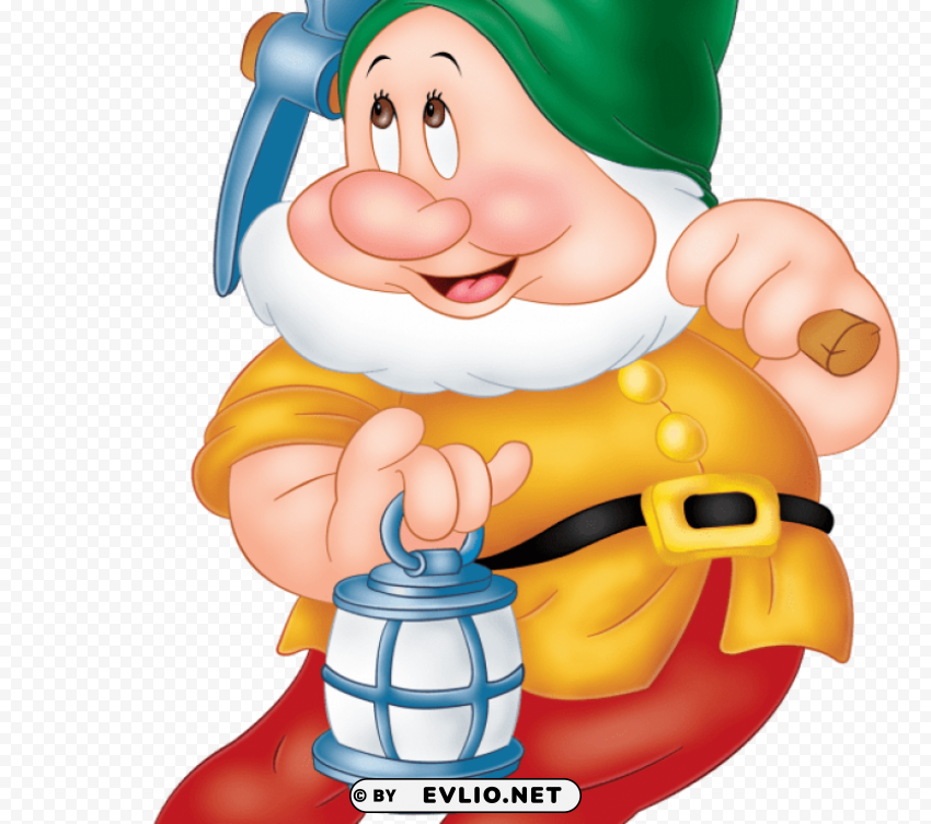 happy dwarf ClearCut Background Isolated PNG Art
