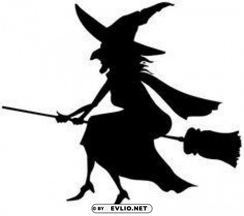ideas about witch silhouette on halloween PNG design elements clipart png photo - 6707b954
