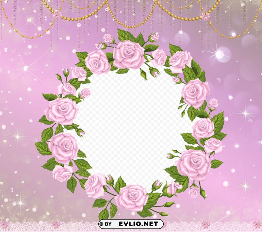 pinkphoto frame PNG transparent backgrounds