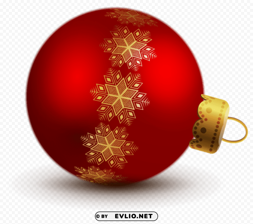 transparent red christmas ball ornaments Clear Background PNG Isolated Subject