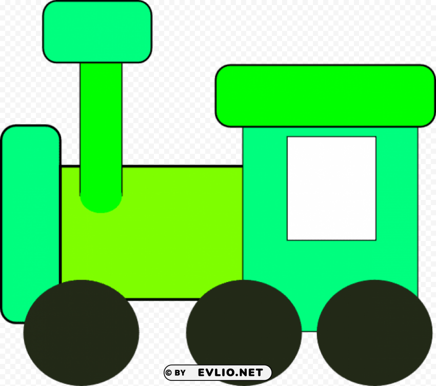 Yellow Train PNG Free Transparent