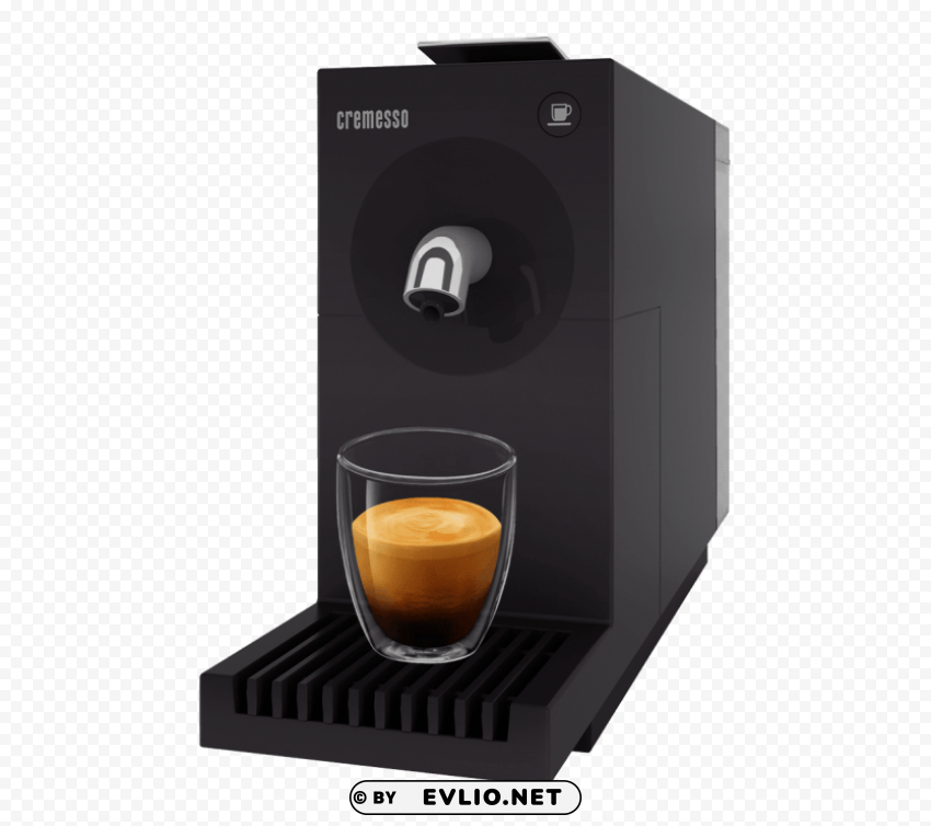 Cremesso Coffee Machine Clean Background Isolated PNG Graphic