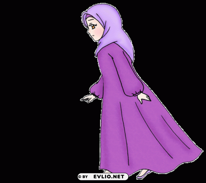 girl islamic clipart Transparent PNG images pack