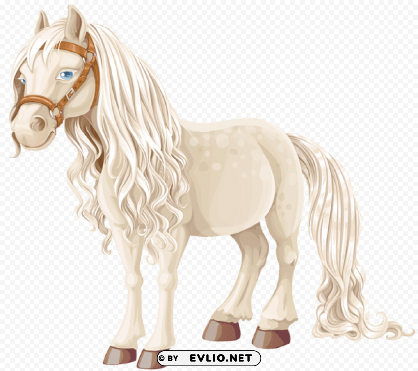 beautiful horse cartoon Transparent PNG pictures for editing