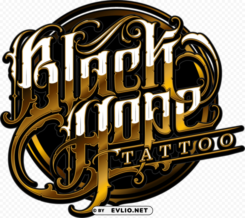black hope tattoo limited Transparent PNG Isolated Object