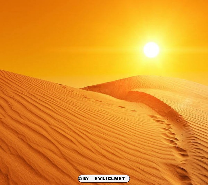 Desert Clear Background Isolated PNG Icon