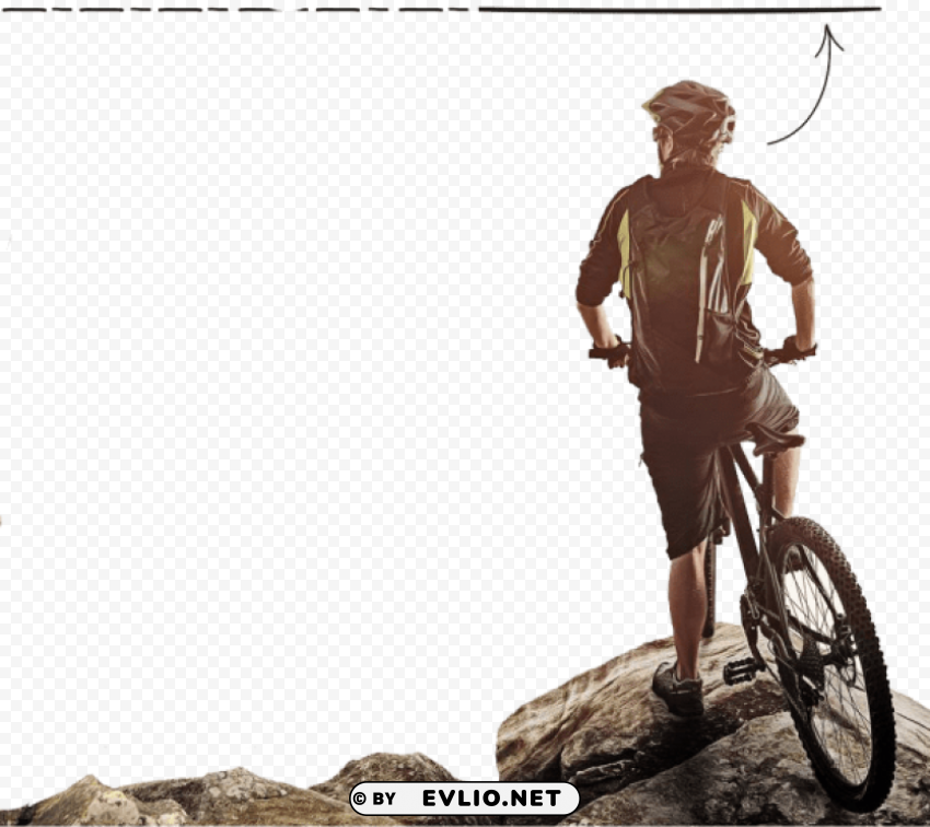 hybrid bicycle Transparent PNG Isolated Graphic Detail
