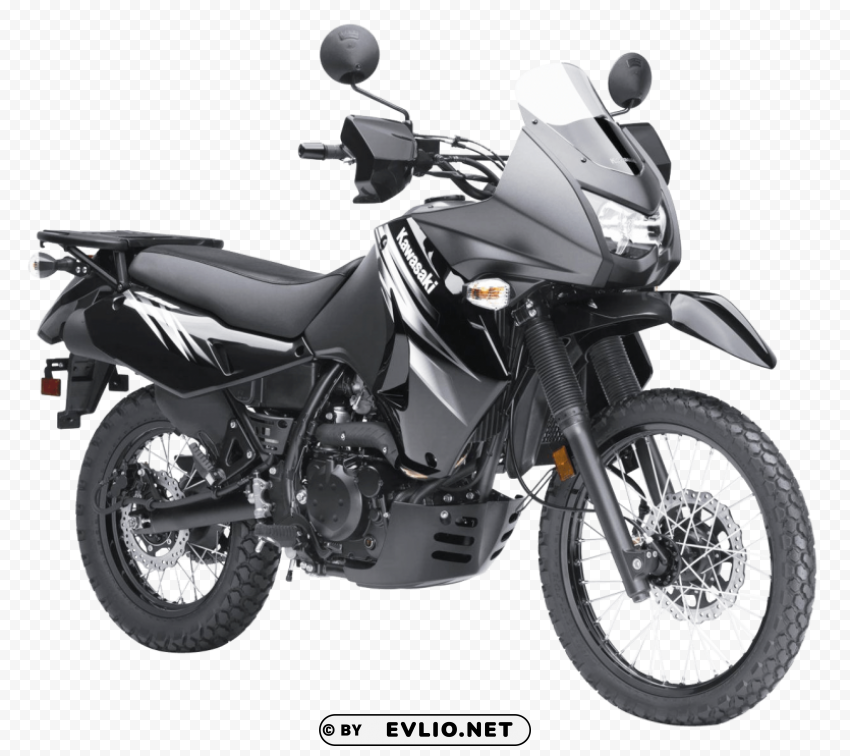 Kawasaki KLR650 Sport Motorcycle Bike HighQuality Transparent PNG Element