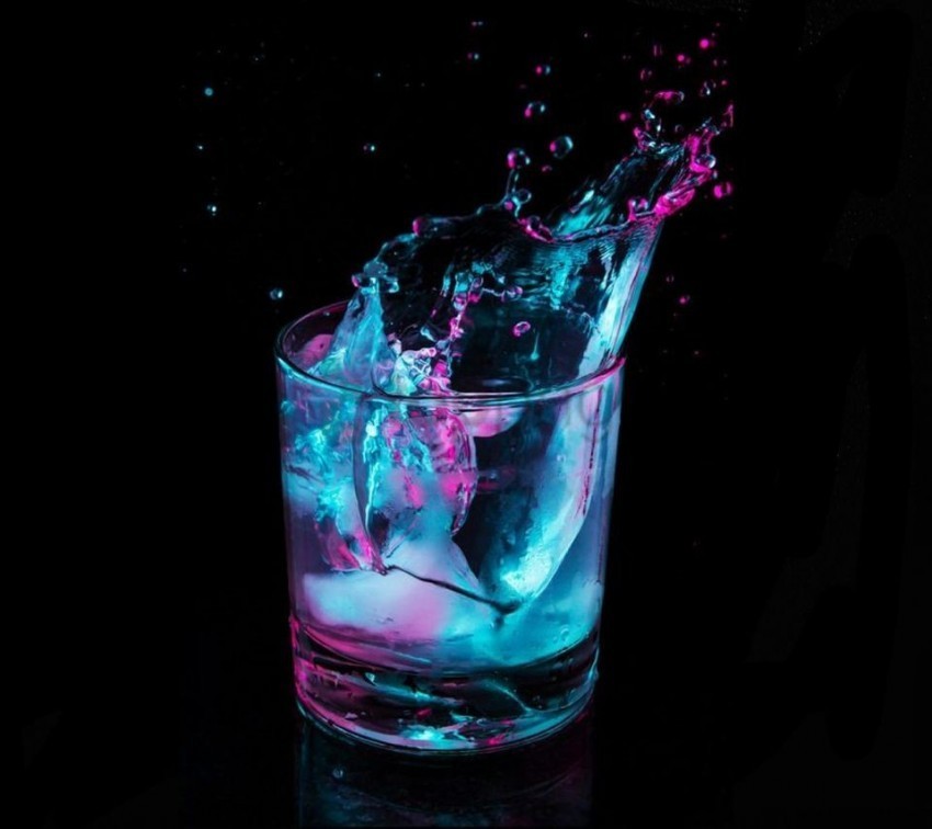 neon color splash on white PNG images with alpha transparency wide collection