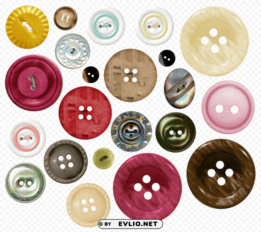 raised garden bed sewing buttons PNG with transparent backdrop