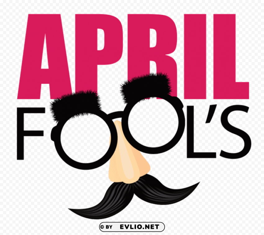 april fools Clean Background Isolated PNG Graphic Detail