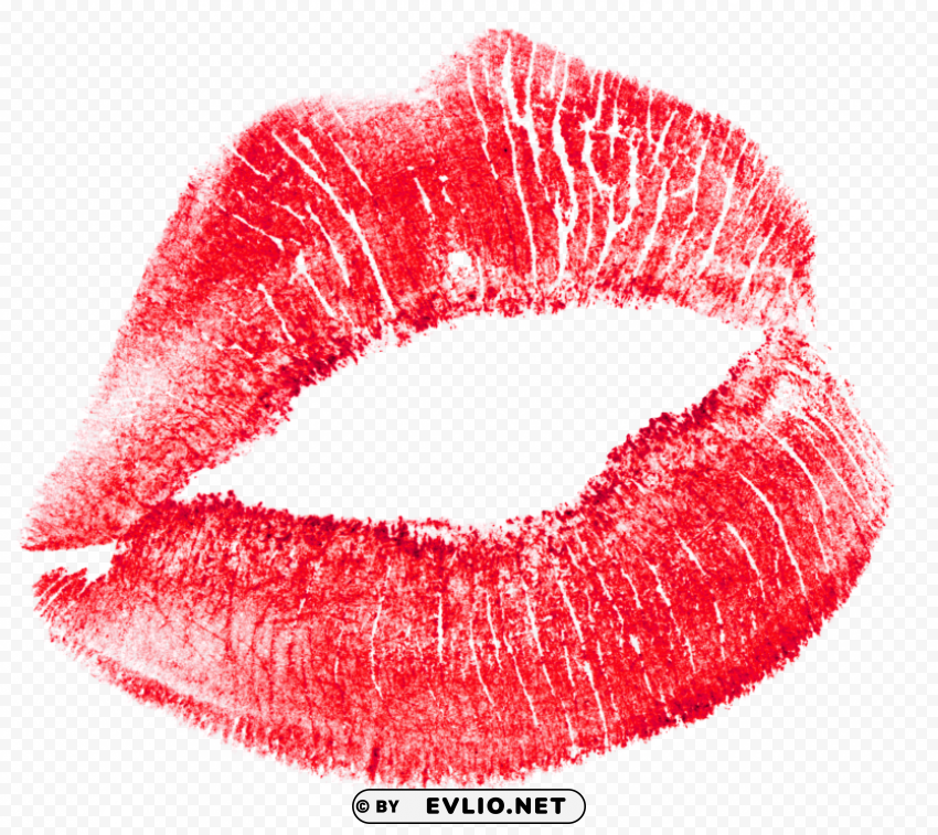 lips kiss Clean Background Isolated PNG Graphic Detail