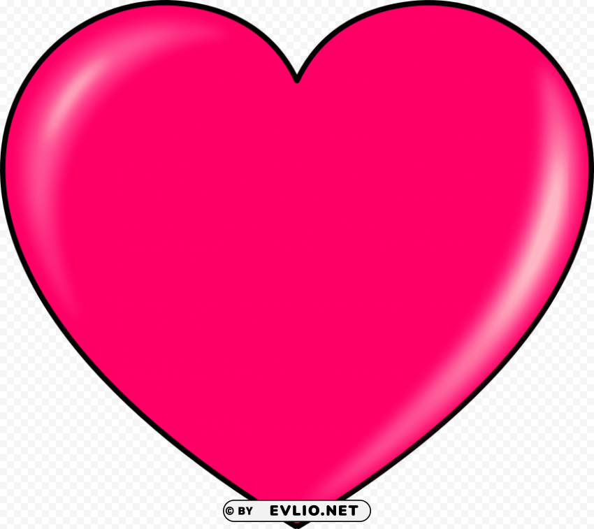 pink heart Transparent PNG images collection clipart png photo - dc9104a4