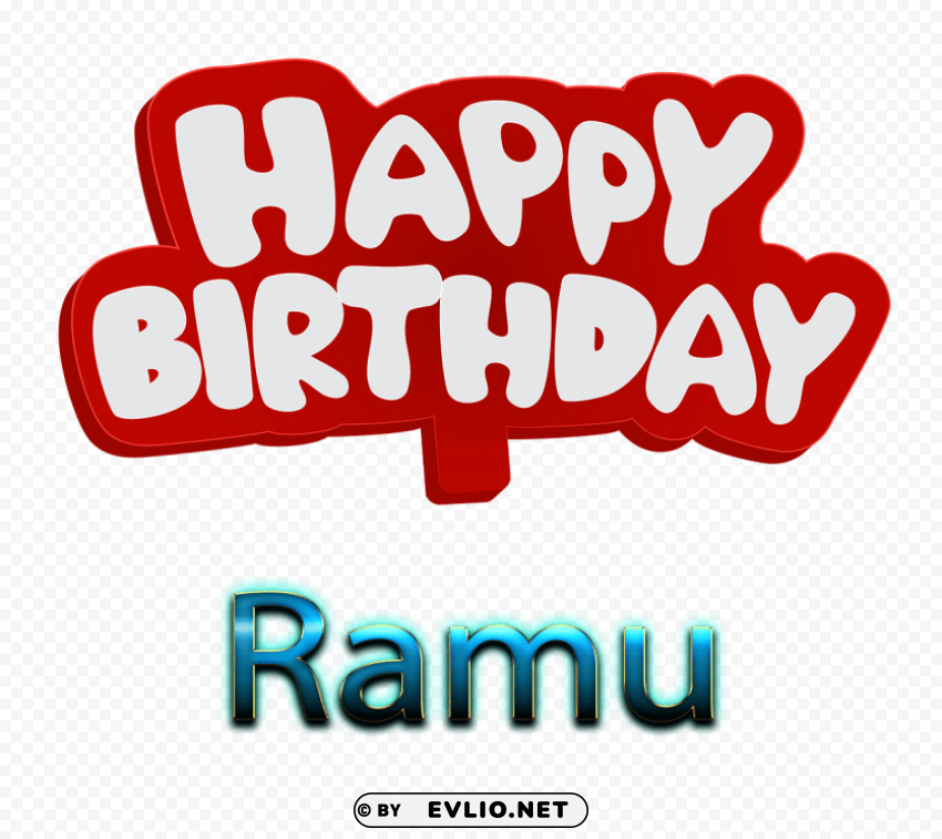 ramu 3d letter name Free PNG images with alpha channel variety