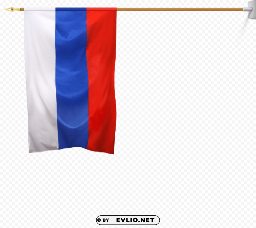 russia flag PNG files with no backdrop required