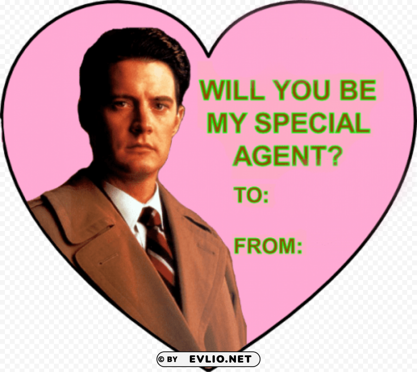 twin peaks valentines day HighQuality Transparent PNG Object Isolation