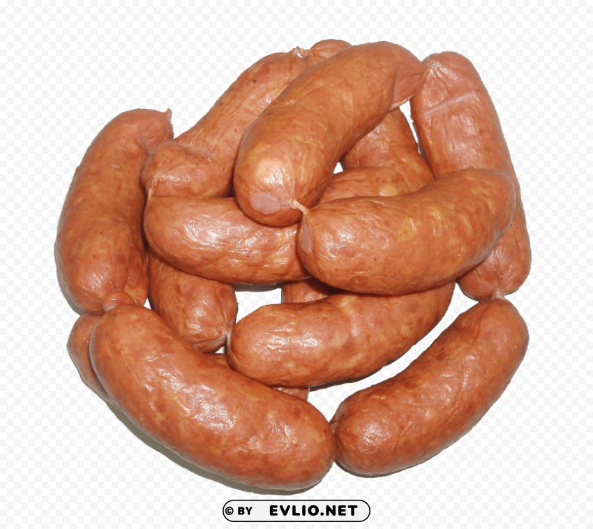 sausage PNG Graphic Isolated on Clear Backdrop