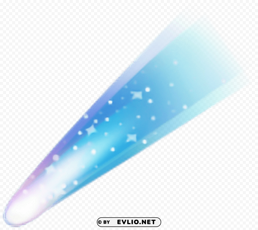 shooting star emoji iphone PNG with clear transparency
