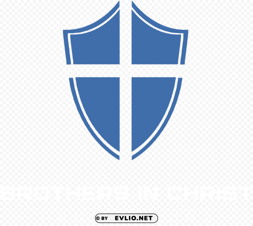 brothers in christ logo print 10202018 invert - cross Clean Background Isolated PNG Illustration