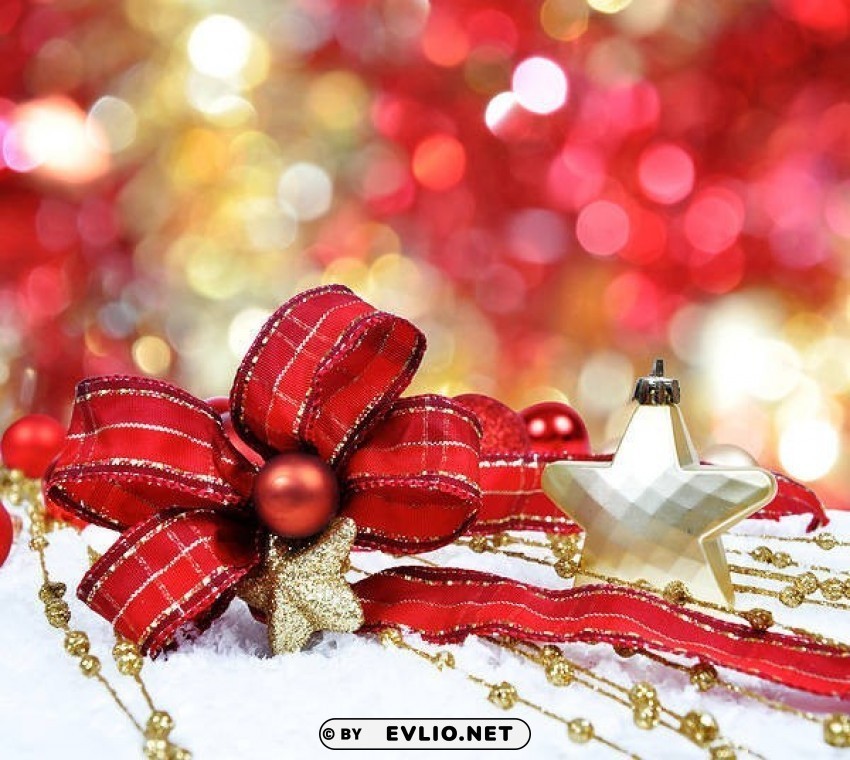 christmaswith stars ornaments Transparent PNG stock photos