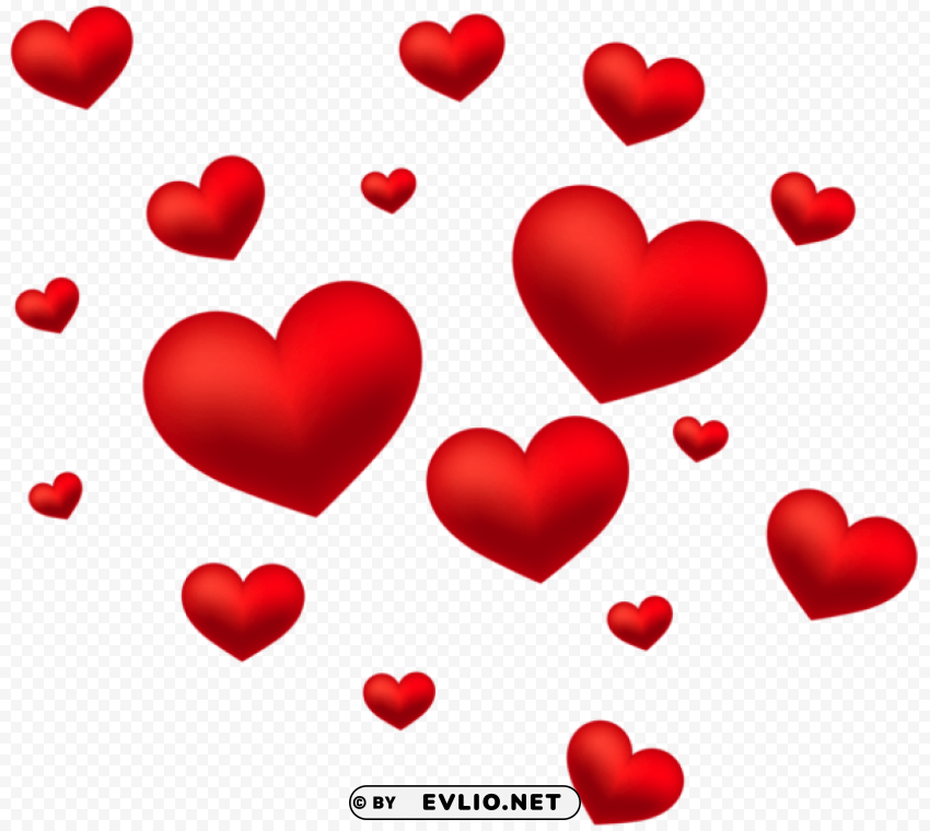 corazones Clean Background Isolated PNG Icon