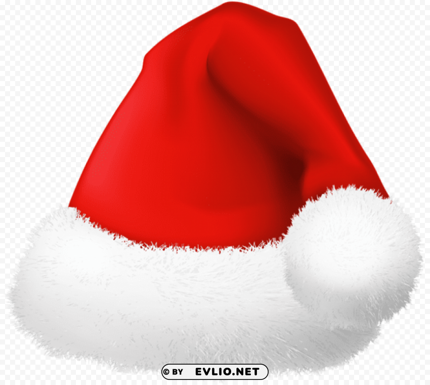 Fluffy Santa Hat PNG Transparent Photos For Presentations