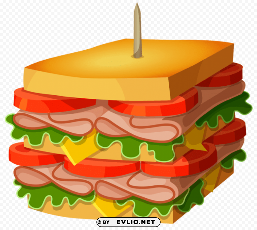 huge sandwich vectorpicture PNG files with transparent elements wide collection