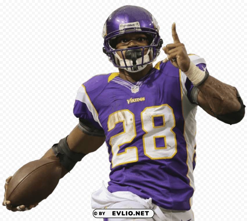 adrian peterson pointing PNG files with no background wide assortment
