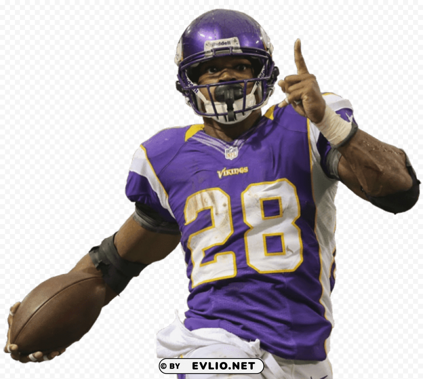 american football player PNG with alpha channel for download