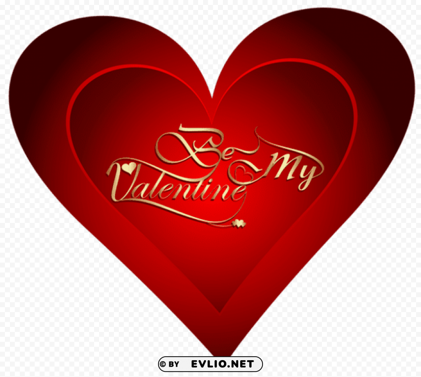 be my valentine heart Transparent picture PNG png images background -  image ID is 19d853bc