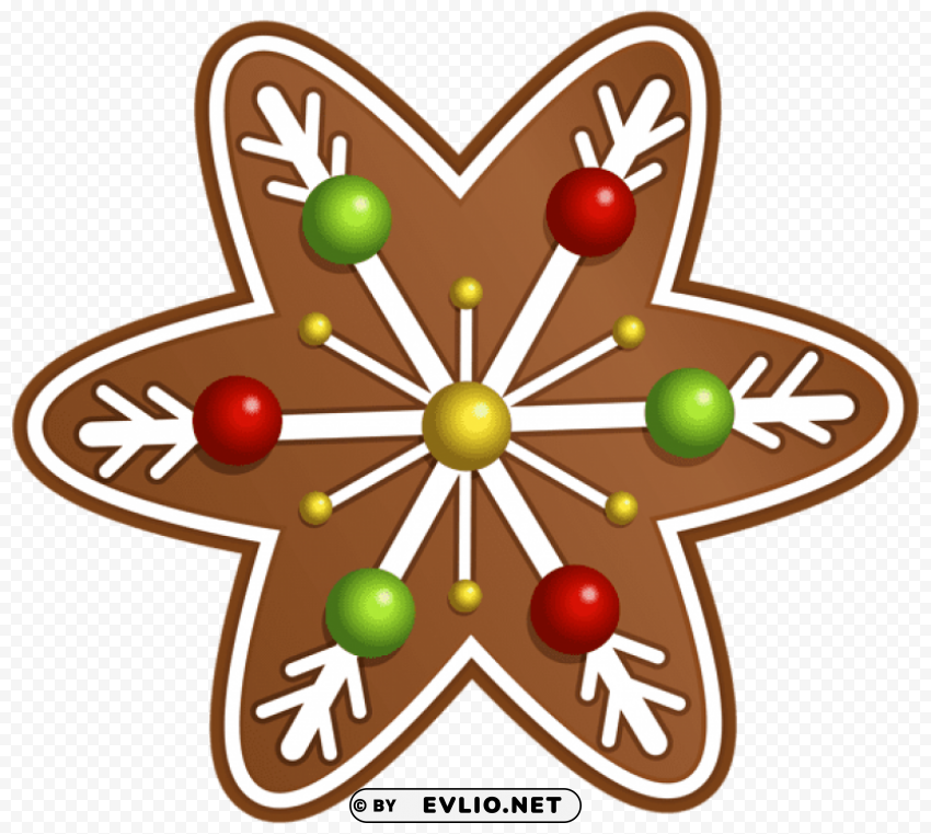 christmas cookie star PNG transparent photos extensive collection