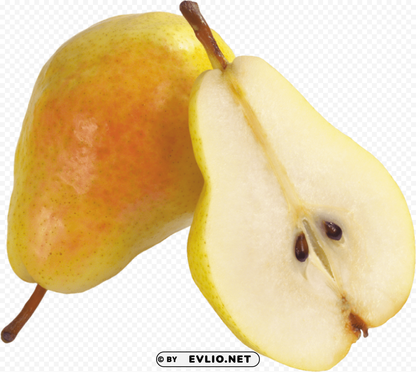pear Isolated Subject in Transparent PNG Format