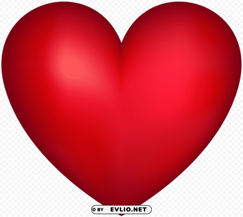 red heart Isolated Graphic with Clear Background PNG