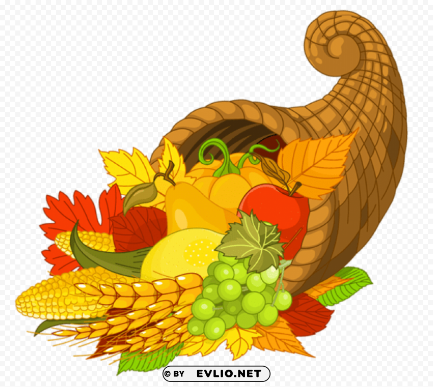 thanksgiving cornucopia Transparent PNG images collection
