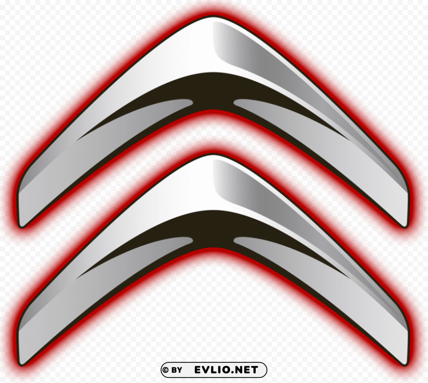 citroen logo Isolated Object in Transparent PNG Format