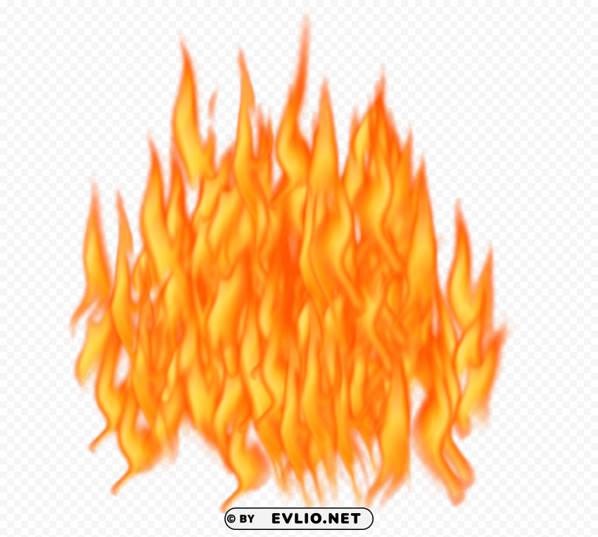 Fire Isolated Graphic Element In Transparent PNG