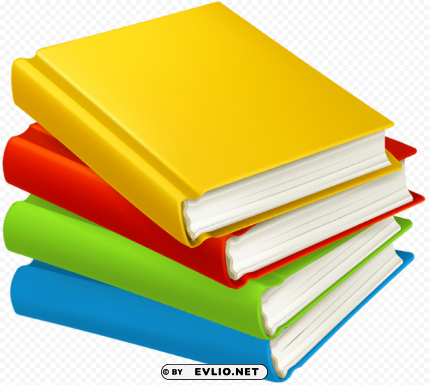 books PNG Image Isolated with Clear Background clipart png photo - f78472f7