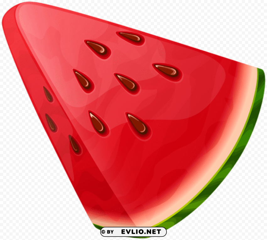 watermelon piece decorative PNG files with no background free
