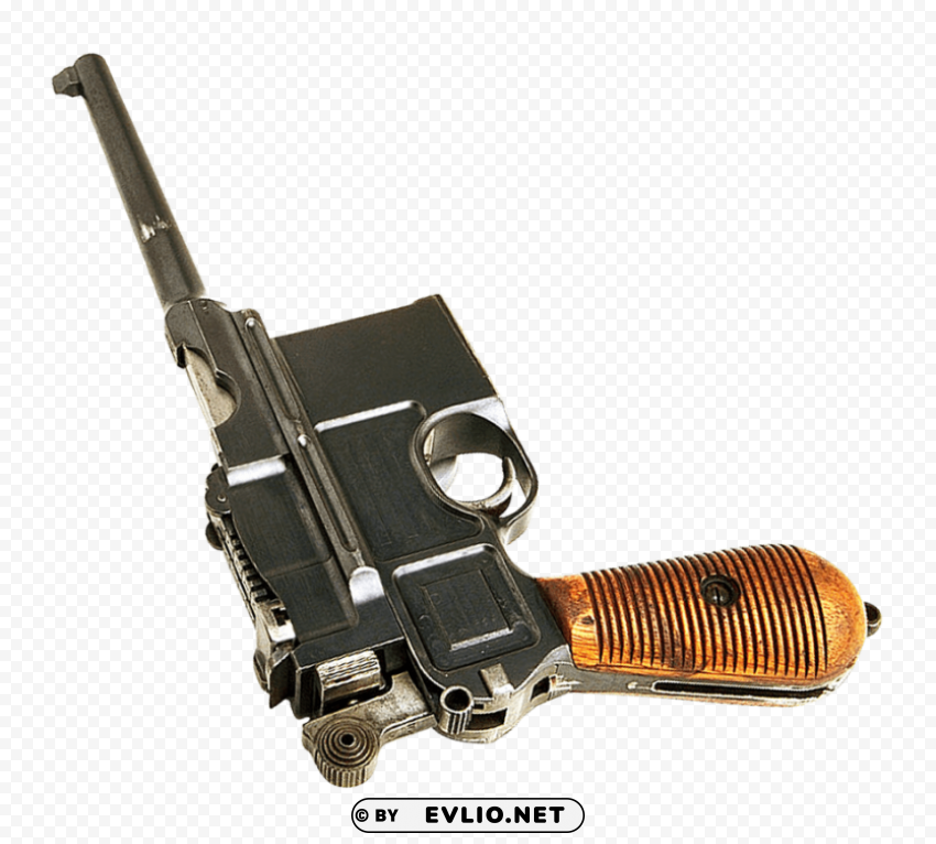 Gun Clean Background Isolated PNG Object