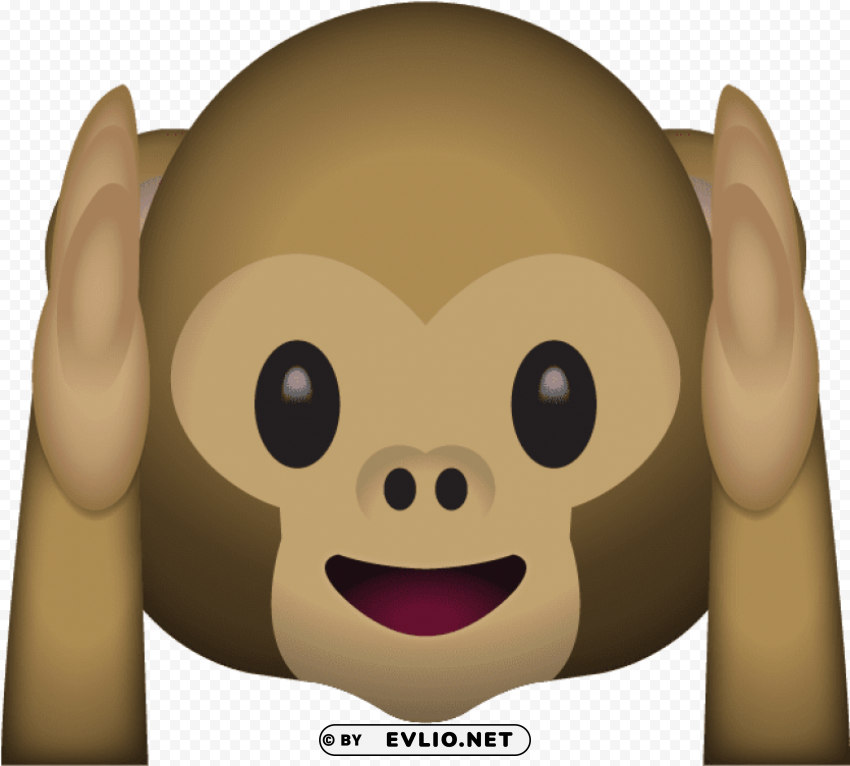 iphone emoji monkey PNG with cutout background PNG transparent with Clear Background ID 07a870a6