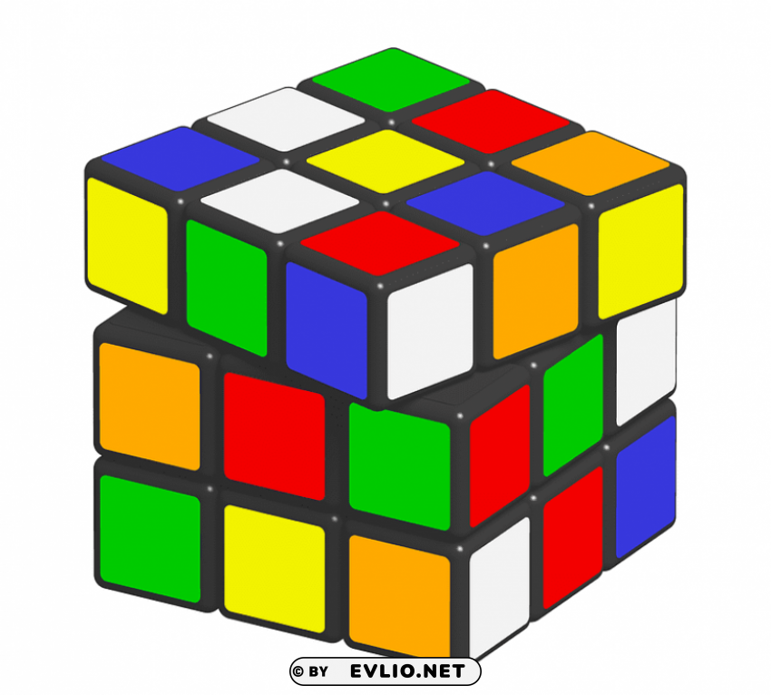 Rubiks Cube PNG Graphics With Transparency