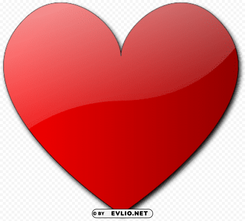 Small Heart No Background PNG Image With Transparent Isolated Graphic