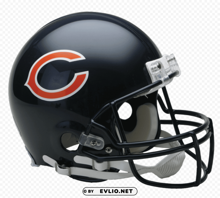 chicago bears helmet Isolated Subject in HighQuality Transparent PNG