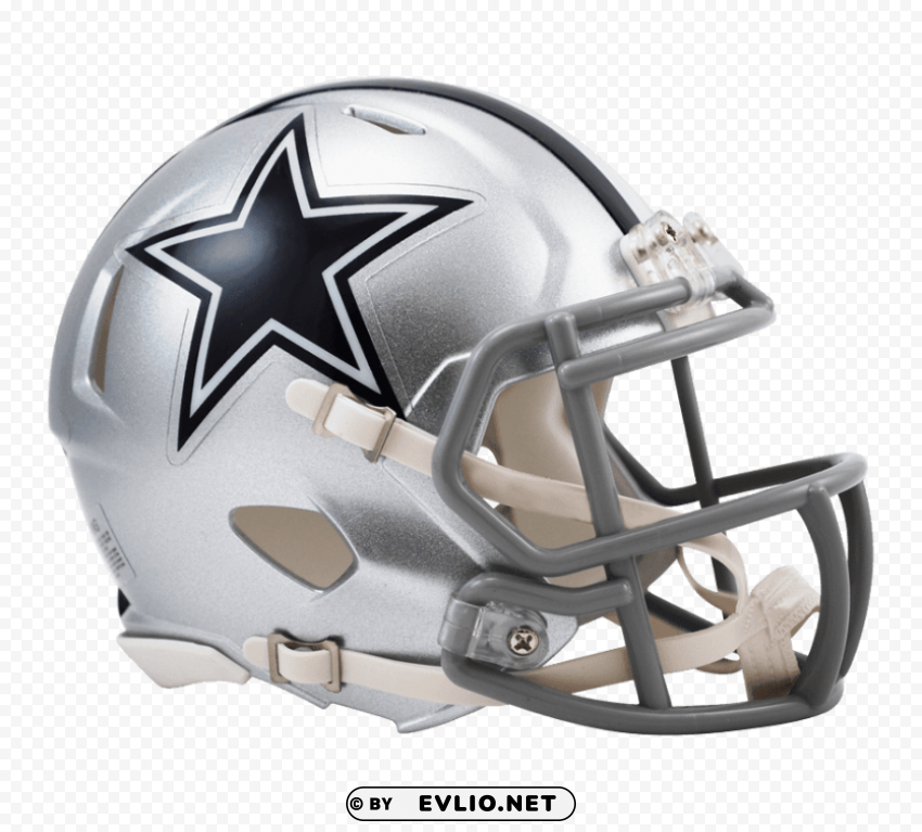 dallas cowboys helmet Isolated Subject with Clear Transparent PNG