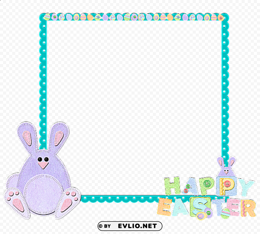 Easter-frame Transparent PNG Isolated Artwork